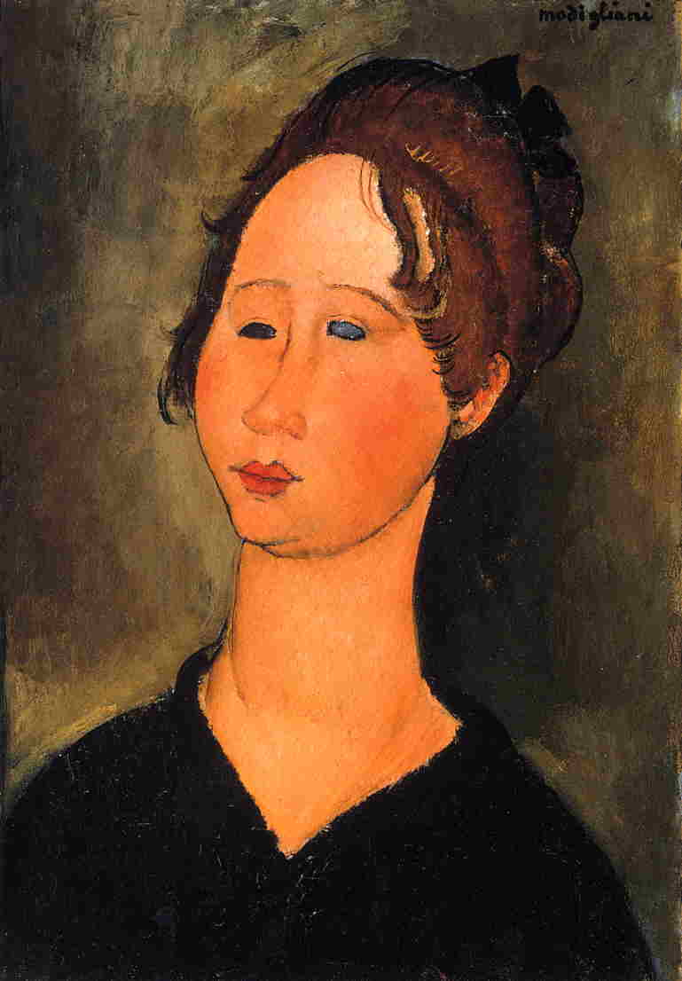 Burgundian Woman - Amedeo Modigliani Paintings